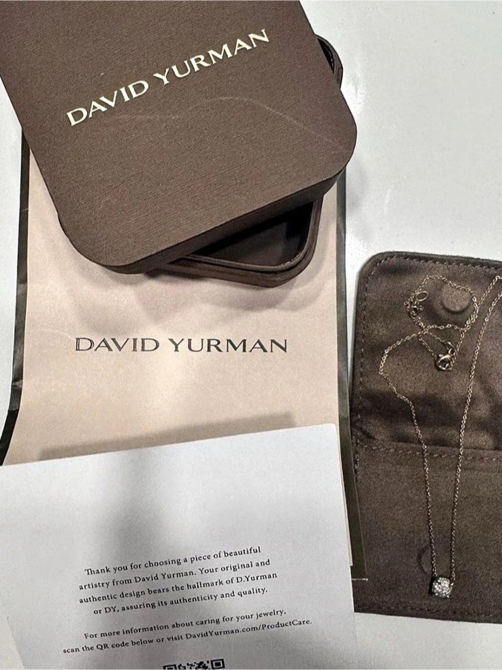 David Yurman Petite Chatelaine Pendant Necklace